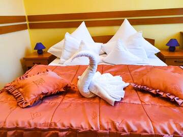 Фото номера Номер Делюкс с кроватью размера «king-size» Отель Szarvas Hotel г. Одорхею-Секуеск 19